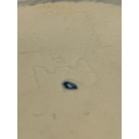 Vintage Boleslawiec Polish Stoneware Pitcher Peacock Eye Pattern Circa 1950s - 1 - Picture 10 of 12